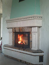 Портал под каминную топку UNIFLAM 700 PRYZMAT С ШИБЕРОМ. Заказать портал можно по телефону +38096118-53-94, +38050826-50-06