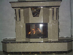 Портал под каминную топку UNIFLAM 850 PRYZMAT. Заказать портал можно по телефону +38096118-53-94, +38050826-50-06