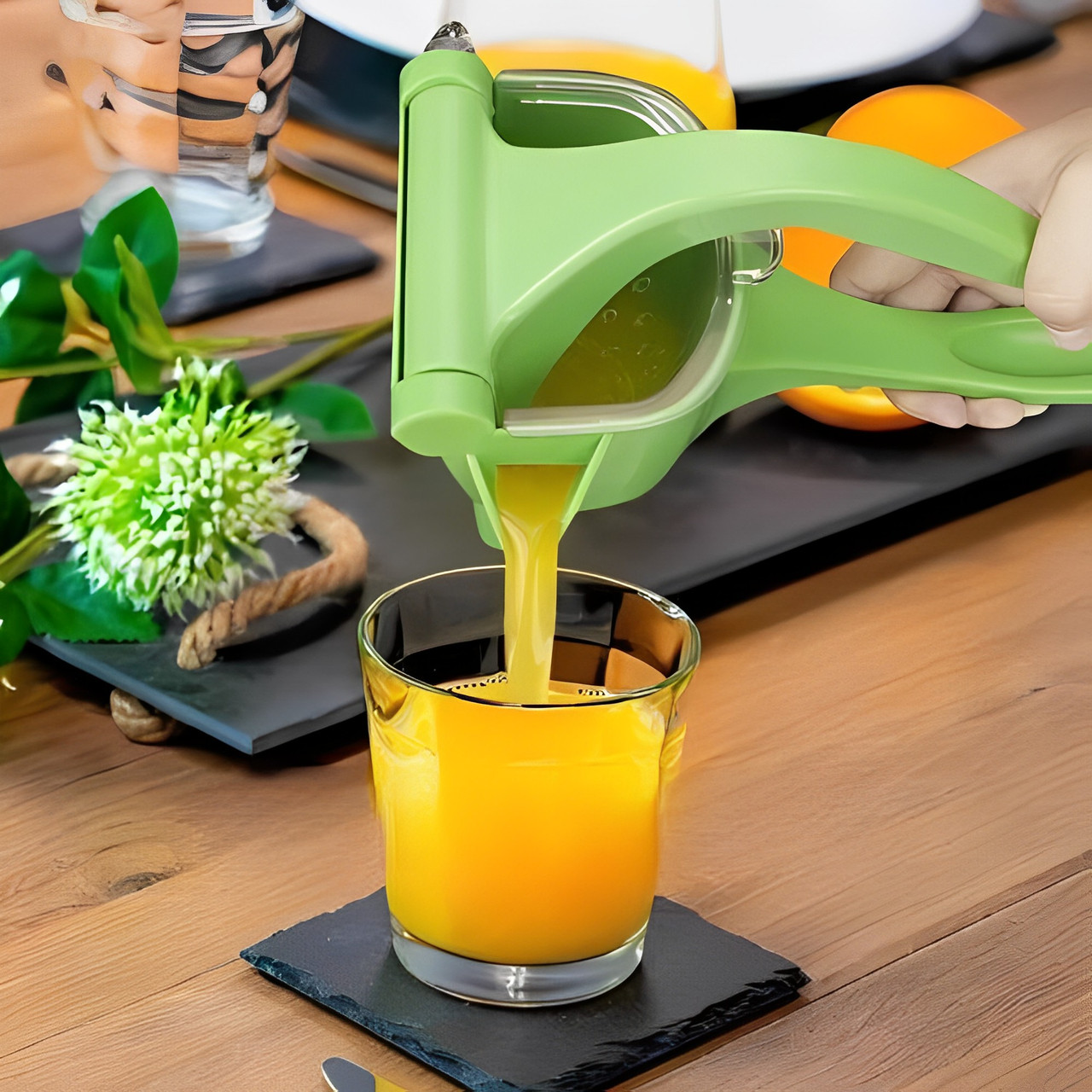 Ручна соковичавниця для фруктів із затискачем Hand Juicer, фото 1