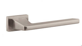 Ручки дверні TUPAI Vizion 4140RT-142 нікель матовий (для міжкімнатних/вхідних дверей )