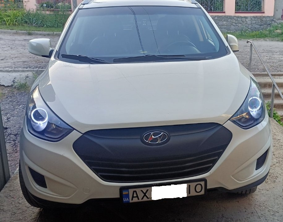 Встановлення Bi — Led лінз у фари Hyundai Ix35 c 2010 - 2013
