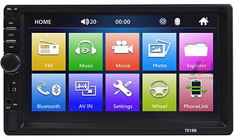 Автомагнітола Acodo 7018B 2DIN 7" сенсорний екран Bluetooth з пультом керування