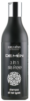 Шампунь 3 в 1 для чоловіків DeMira Professional DeMen 3-in-1 Shampoo