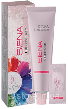 Стійка професійна крем-фарба для волосся jNOWA Professional Siena Chromatic Save