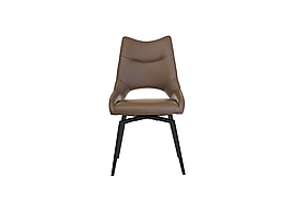 Стілець R-50 какао/ чорний Vetro Mebel
