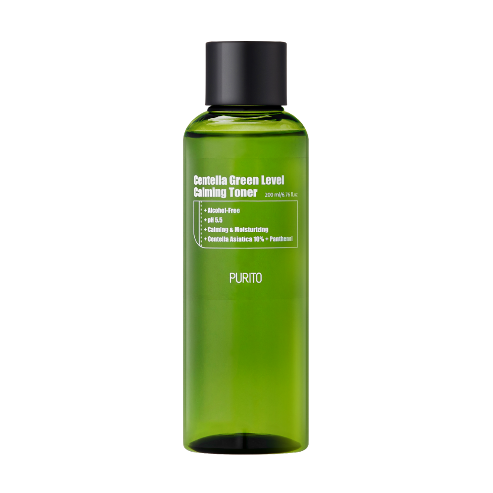 Заспокійливий тонер з центелою PURITO Centella Green Level Calming Toner 200 мл, фото 1