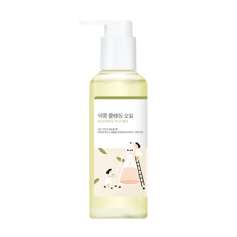 Гідрофільна олія з екстрактом чорних соєвих бобів ROUND LAB Soybean Cleansing Oil 200 мл