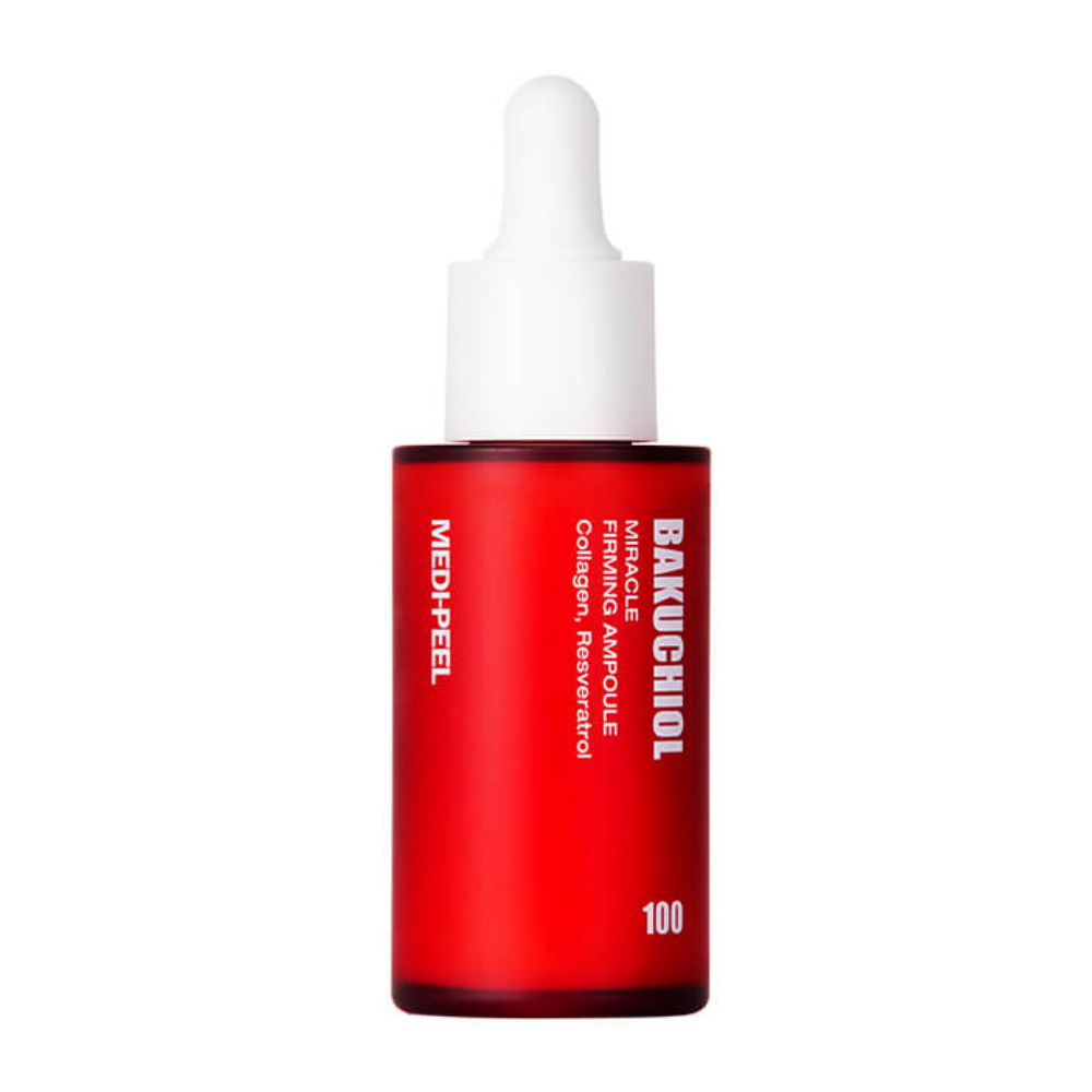 Сироватка антиоксидантна з бакучіолом та ресвератролом Medi-Peel Bakuchiol Miracle Firming Ampoule 30 мл, фото 1
