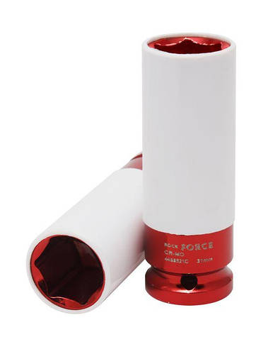 Купить Головка глубокая для литых дисков с защитным кожухом 21мм, 1/2 ...