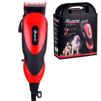 Професійна машинка для стриження кішок і собак Gemei GM 1023