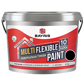 Фарба гумова універсальна Multi Flexible Paint 5, Чорний