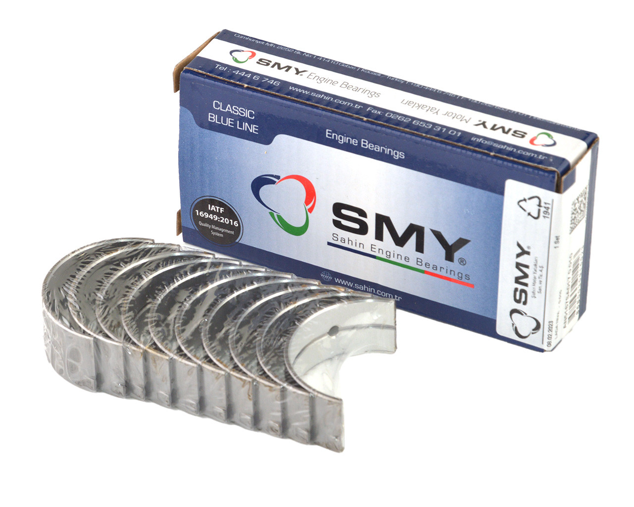 Вкладиш ВАЗ 2101-07, 2121, 2123 (0,030") (0,75) корінний, к-т