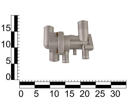 Термостат ВАЗ 2110-12, 2108-15, 2170-72 (з 2003 р.), інж. дв. (6 вих.) 85±2°С, фото 2