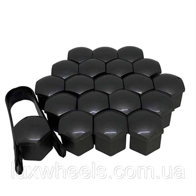 Декоративні ковпачки на кріплення сірого кольору Ключ 19, фото 1