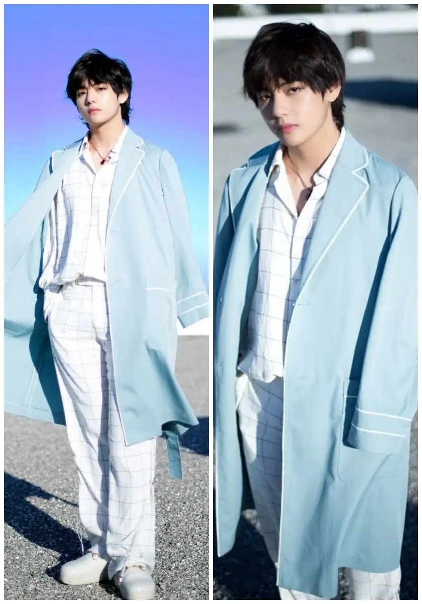 Дакімакура 180х60 см Ві Кім Техьон Kim Taehyung BTS Дакимакура подушка зі знімною наволочкою