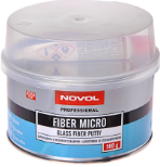 Шпаклівка автомобільна з мікро скловолокном Novol FIBER Micro 0,5 кг