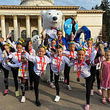 Білий Мішка Дніпро. Вітання Великого Ведмедя на свято в Дніпрі, фото 10