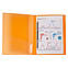 Папка швидкозшивач А4 прозора жовтогаряча Axent 1304-26-A, 39697, фото 2