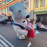 Білий Мішка Луцьк. Вітання Великого Ведмедя на свято в Луцьку, фото 2