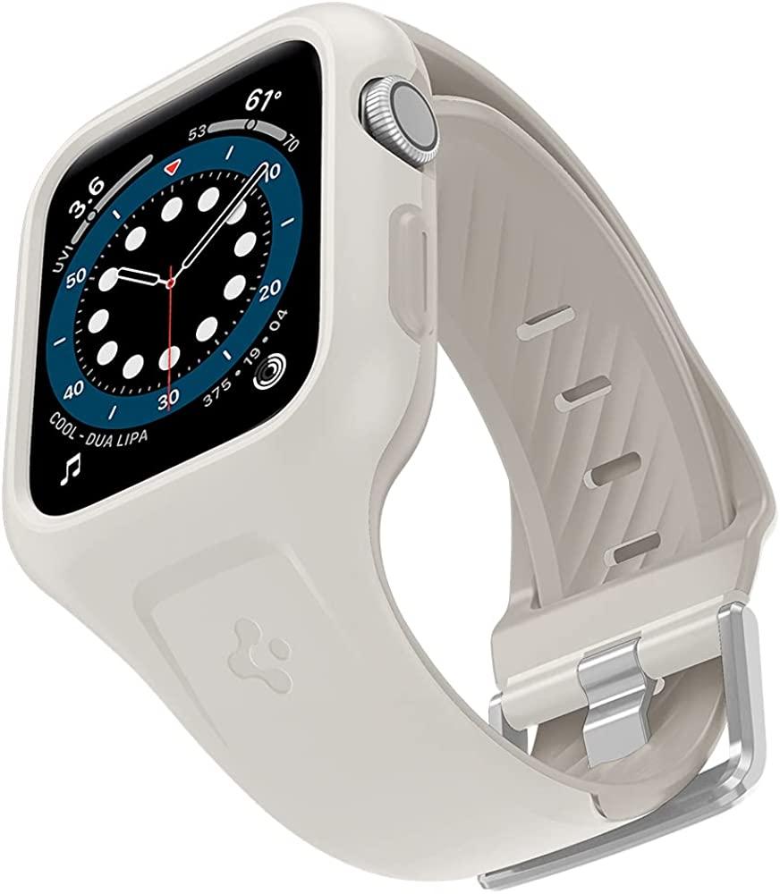 Чохол та ремінець Spigen Liquid Air Pro для Apple Watch SE2/6/SE/5/4 (40mm) Soft White (ACS02228)