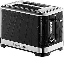 Тостер Russell Hobbs Structure, 1050Вт, пластик, чорний Baumar - Порадуй Себе