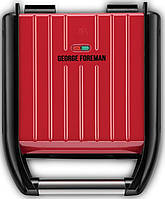 Гриль Russell Hobbs прижимний Compact Steel 1200Вт, темп. режимів-1, метал, червоно-чорний Baumar - Порадуй Себе