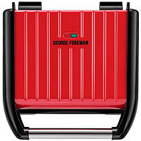 Гриль Russell Hobbs прижимний Family SteelGrill 1650Вт, темп. режимів-1, метал, червоно-чорний Baumar - Порадуй Себе