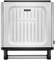 Гриль George Foreman прижимний Smokeless Grill 1575Вт, темп. режимів-1, з`ємні пластини, пластик, чорний Baumar - Порадуй Себе