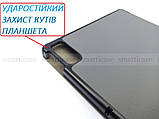 Сірий чохол книжка Lenovo Tab P11 2nd Gen (2-е покоління) TB-350FU(XU) ivanaks tri fold pc grey, фото 5