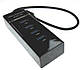 02-03-106. USB HUB (ver.3.0) на 4 порти, з підсвіткою, фото 3