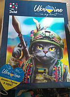 Пазл - 1000 елментів  Кіт гранатометник DT1000-08 Vladi Toys Виготовлено в Україні Якість