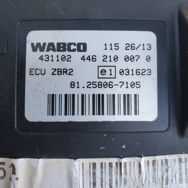 81258067105 MAN TGX блок управления ZBR2 WABCO 4462100070
