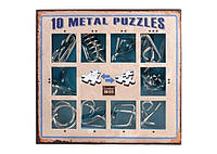 Настільна гра Eureka Набір головоломок Metall Puzzles (10 шт.) (Блакитний) (10 Metall Рuzzles Вlue) (473356)