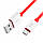 Кабель Hoco X87 Magic silicone USB - MicroUSB 2.4A/1m (Червоний), фото 3