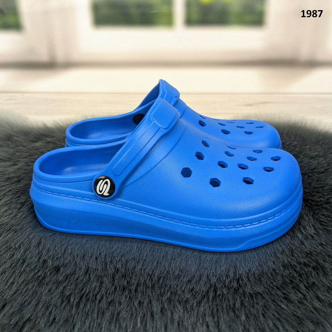 Крокси сабо підліткові сині Прогрес Україна 1987, фото 1