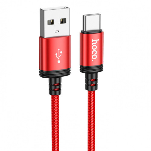 Кабель Hoco X89 Wind USB - Type-C 3A/1m (Червоний)
