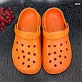 Кроки сабо підліткові для дівчинки помаранчеві Прогрес Україна, фото 7