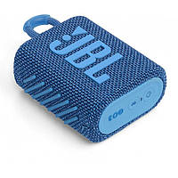 Портативна акустика колонка JBL Go 3 Blue Coral JBLGO3ECOBLU