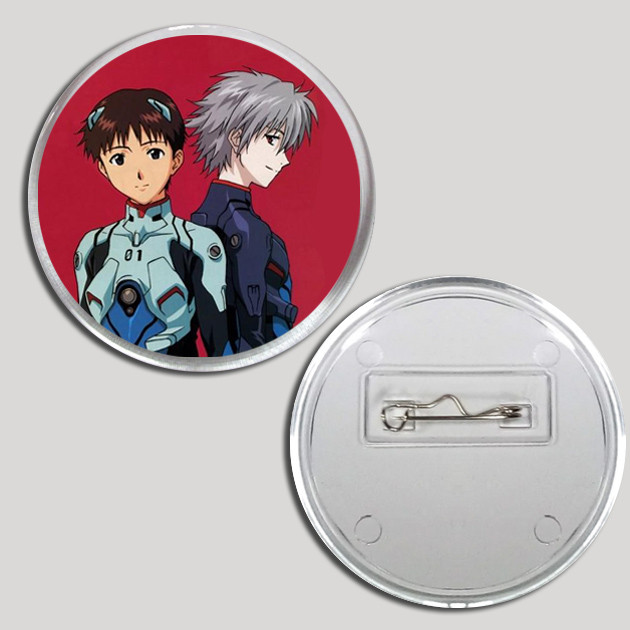 Значок акриловий "Євангеліон / Neon Genesis Evangelion" №14, фото 1