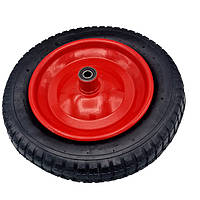 Колесо на тачку (гума) 3,00-8 під вісь 12 мм, без осі