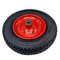 Колесо на тачку (гума) 4,00-8, під вісь 20 мм, без осі