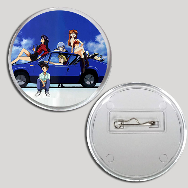 Значок акриловий "Євангеліон / Neon Genesis Evangelion" №17, фото 1