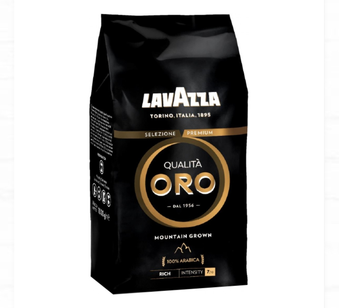 Кава в зернах Lavazza Qualita Oro Mountain Grown 1 кг