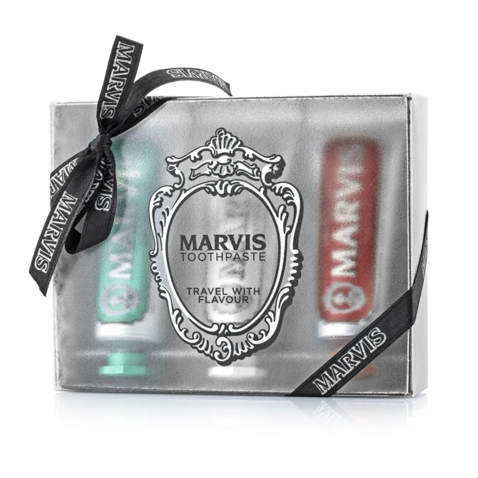 Подарунковий набір Marvis Toothpaste Travel Flavour Trio