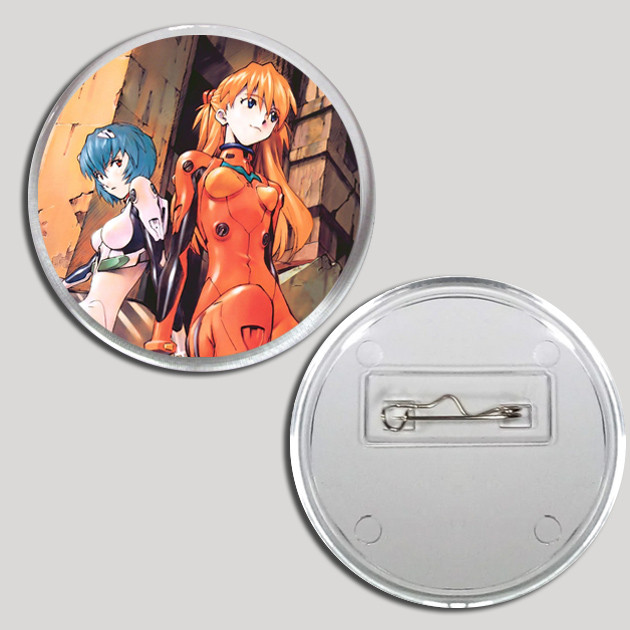 Значок акриловий "Євангеліон / Neon Genesis Evangelion" №19, фото 1