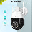 Охоронна 20X оптичний зум поворотна Onvif Wi-Fi IP камера спостереження Besder B2-5MP. iCSee, фото 4