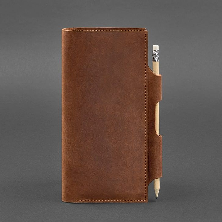 Чоловічий шкіряний тревел-кейс органайзер холдер для документів портмоне з натуральної шкіри світло-коричневий, фото 1