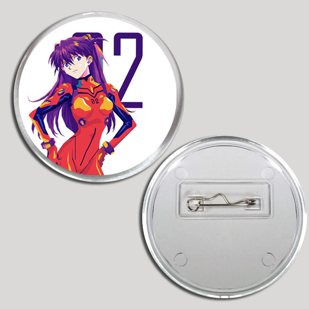 Значок акриловий "Євангеліон / Neon Genesis Evangelion" №22, фото 1