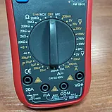 Цифровий мультиметр VC9205N (1000В; 20A; 20МОм; 200.0мкФ; PNP/NPN) с NCV и Live, фото 4