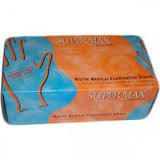 Перчатки нитриловые Supermax (50 пар) - фото 1 - id-p301877378